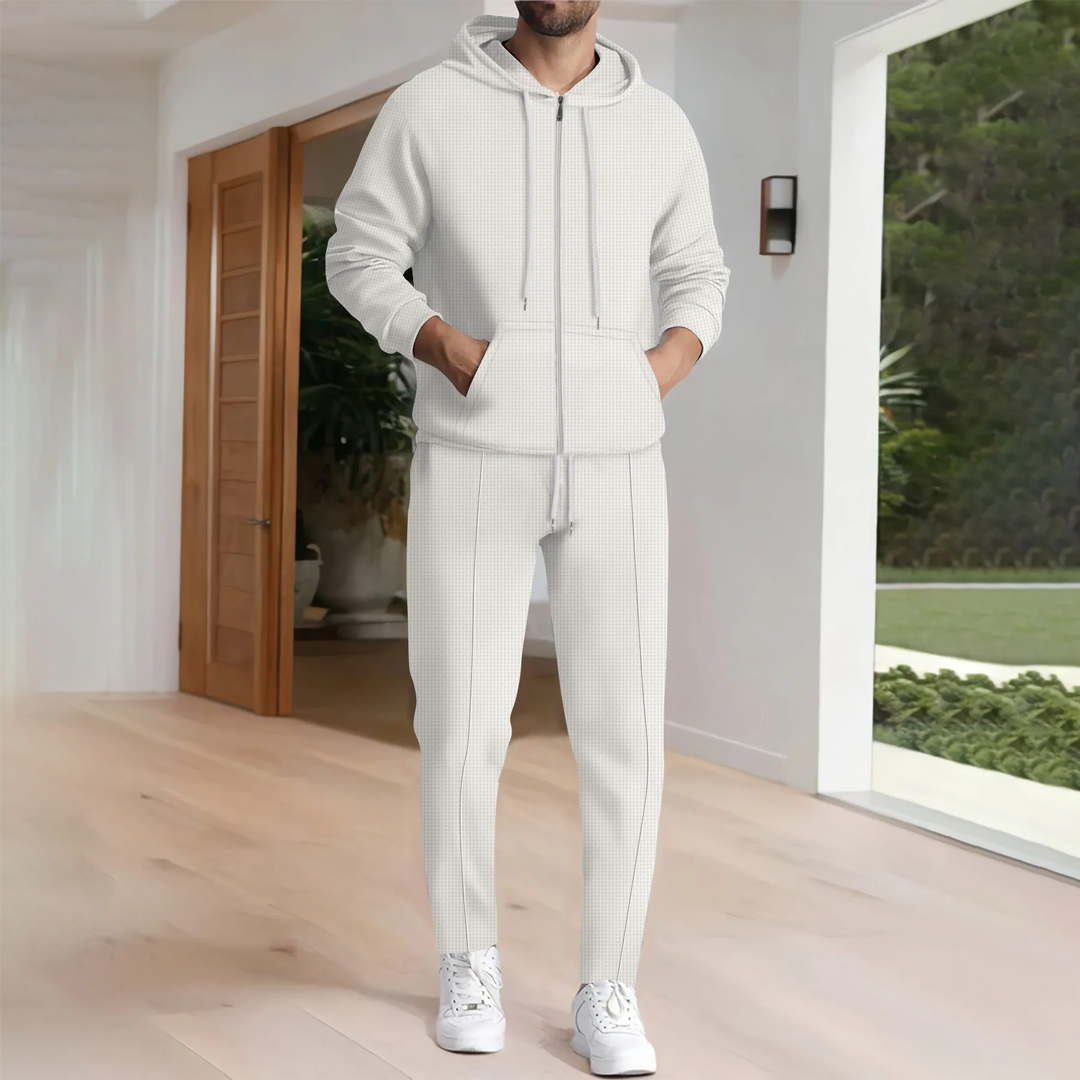 Conjunto Deportivo de Invierno LuxWaffle™ – Estilo, Calidez y Comodidad