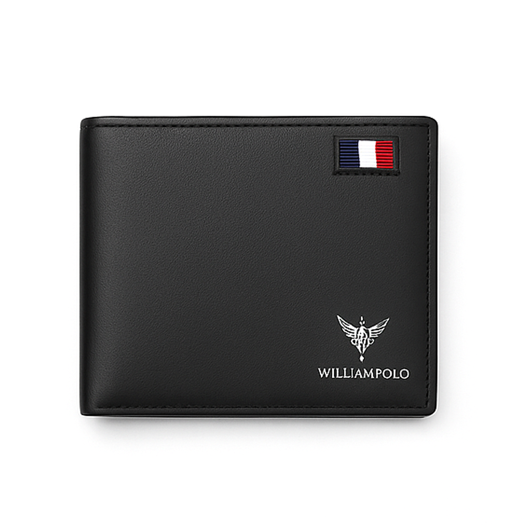 Cartera Bifold de Cuero Genuino WilliamPolo – Elegancia y Funcionalidad Premium