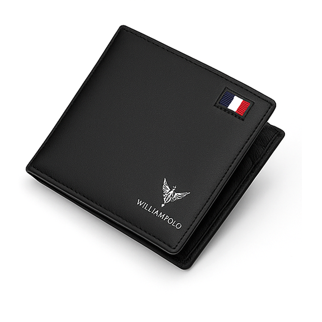 Cartera Bifold de Cuero Genuino WilliamPolo – Elegancia y Funcionalidad Premium
