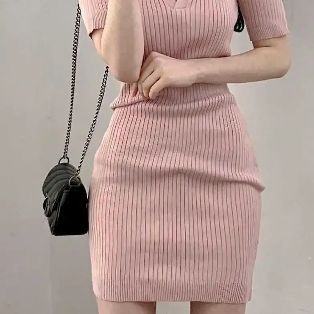 Vestido KnitFit™ – Estilo Fresco y Comodidad Todo el Verano