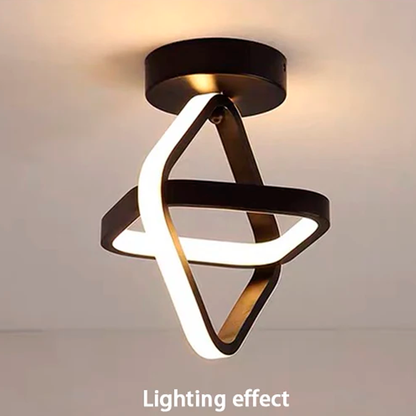 Lámpara de Techo LED Moderna de 2 Anillos